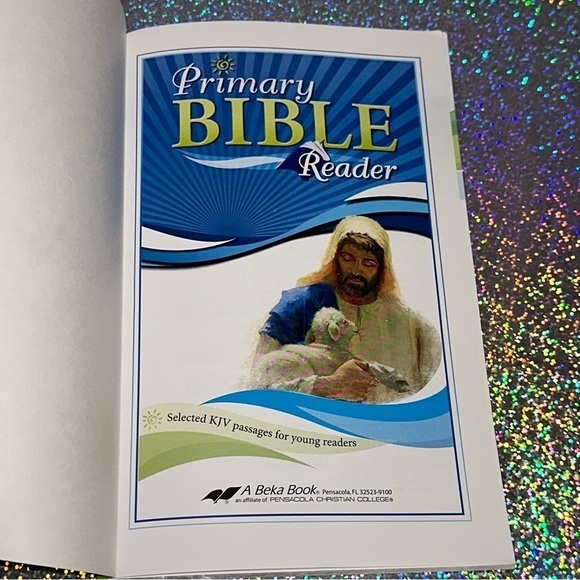 ABEKA Homeschool PRIMARY BIBLE READER (3rd Edition) 1st GRADE NKJ Passages - Picture 3 of 8